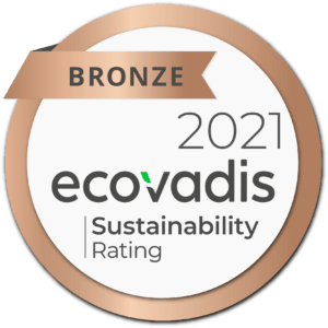 Medaille de bronze RSE - ecovadis 2021