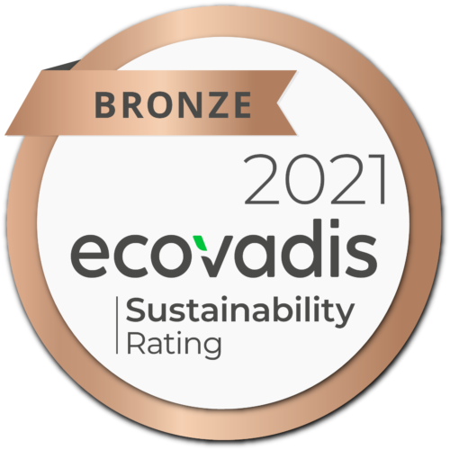 Médaille de bronze EcoVadis pour notre démarche RSE